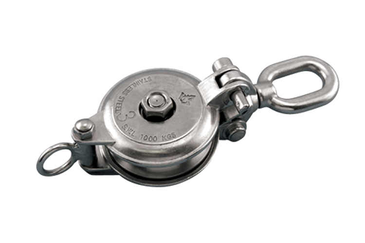 Stainless Steel Snatch Block, S0428-0075-W, S0428-0100-W, S0428-0125-W, S0428-0150-W